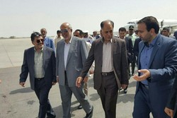 وزیر نیرو وارد سیستان و بلوچستان شد