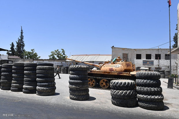 تعمیر ادوات جنگی در دمشق