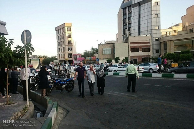 برخورد دو قطار مترو در ایستگاه طرشت
