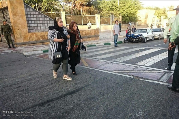 برخورد دو قطار مترو در ایستگاه طرشت