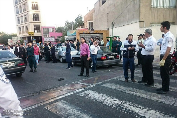 برخورد دو قطار مترو در ایستگاه طرشت