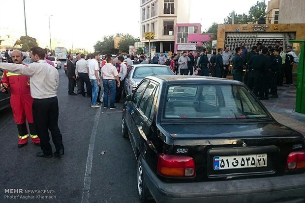 برخورد دو قطار مترو در ایستگاه طرشت