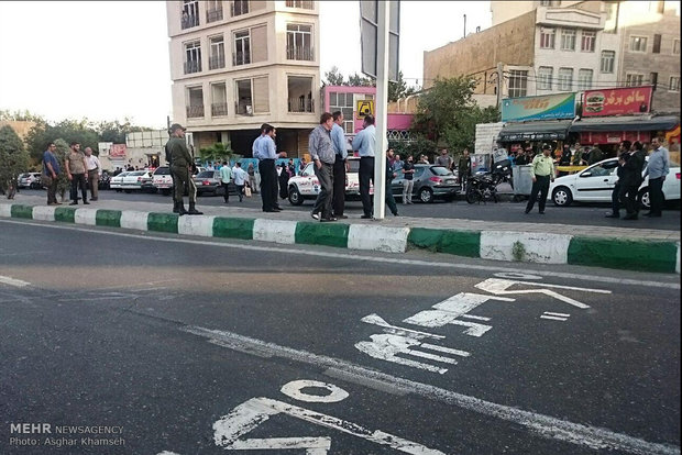 برخورد دو قطار مترو در ایستگاه طرشت