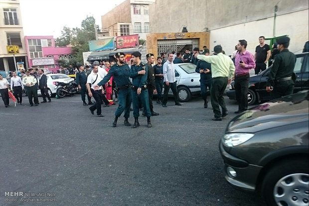 برخورد دو قطار مترو در ایستگاه طرشت