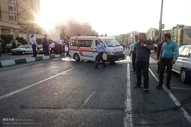 برخورد دو قطار مترو در ایستگاه طرشت