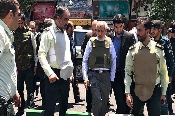 دادستان تهران در محل حادثه تیراندازی مجلس حضور یافت