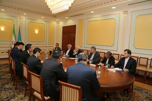 Zarif, Kazakh FM meet in Astana