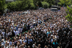 مراسم تشییع شهدای حوادث تروریستی تهران - ۲