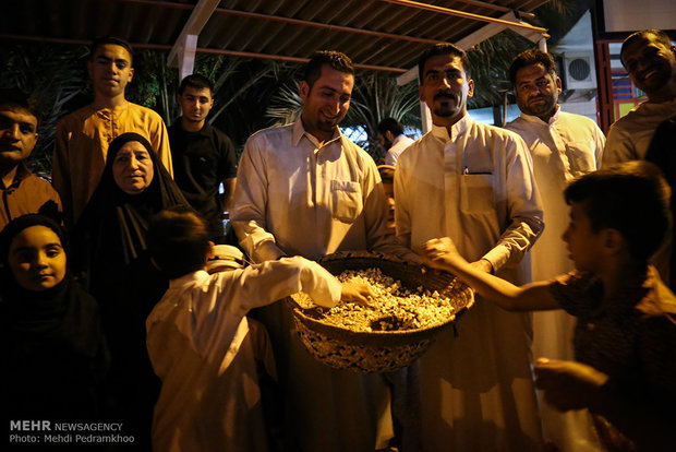  آیین گرگیعان در ماه مبارک رمضان 