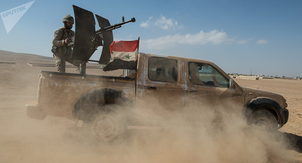 Syrian army reaches border with Iraq near Al Tanf Mehr News Agency