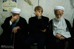مراسم ختم شهدای حادثه تروریستی تهران