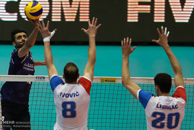 Iran suffer defeat against Serbia