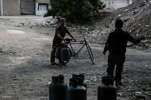 کمبود سوخت در سوریه‎