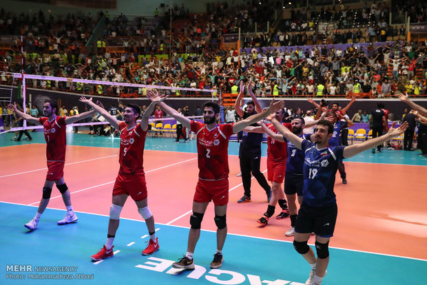 Iran, Argentina volleyball in frames