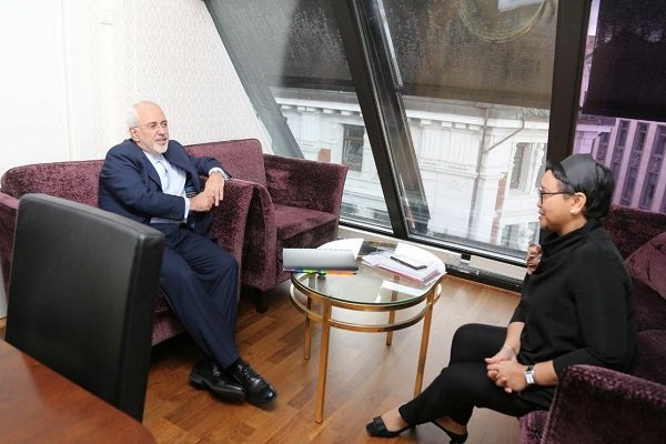 دیدرا وزیران امور خارجه ایران و اندونزی