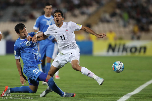 Iran-Uzbekistan World Cup qualifier in frames
