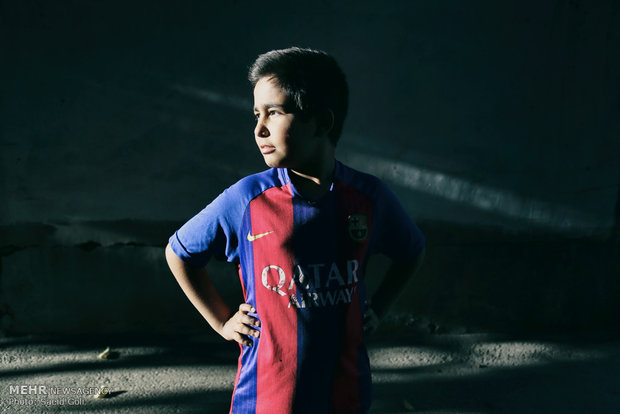 Children dream of being 'Messi'