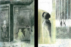 «هزارتوی» تنهایی انسان‌ها نقاشی شد/ الهام از نوشته‌های بورخس