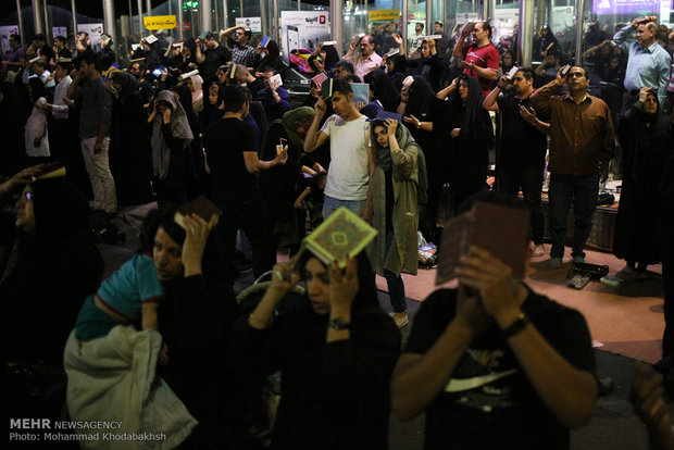 Night of Decree observed across Tehran