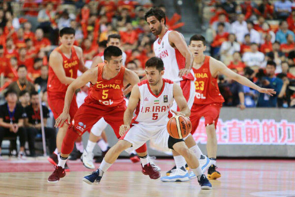 پیروزی تیم ملی بسکتبال در اولین دیدار اطلس چین
