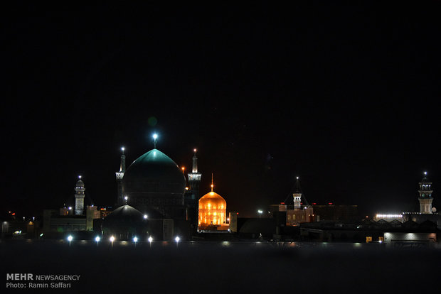 Imam Reza holy shrine hosts worshipers at Night of Decree