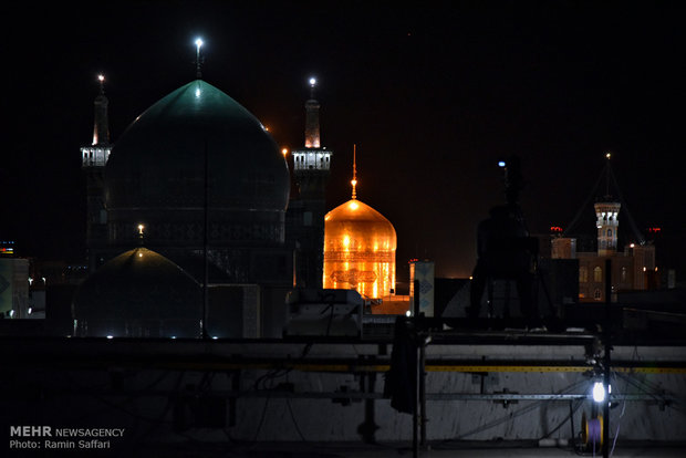 Imam Reza holy shrine hosts worshipers at Night of Decree