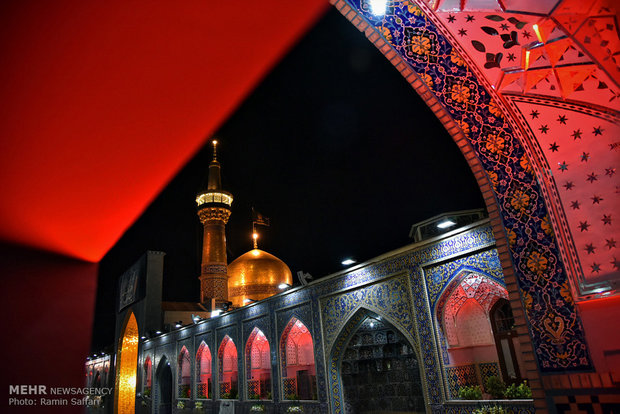 Imam Reza holy shrine hosts worshipers at Night of Decree