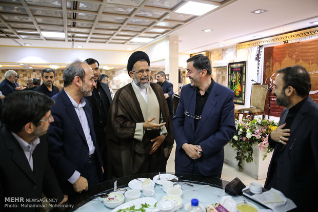 إفطار نادي الصحفيين مع وزير الأمن الايراني
