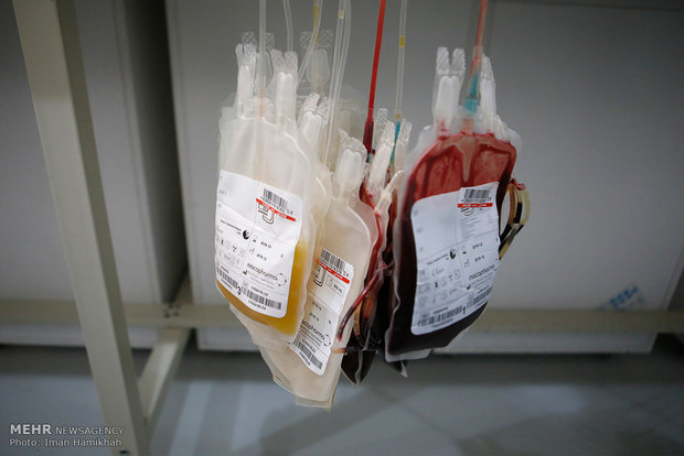 پایگاه انتقال خون همدان در شب بیست و یکم ماه مبارک رمضان