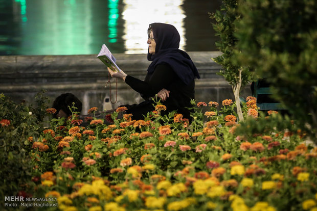 مراسم احیای شب بیست و یکم ماه رمضان در مصلی امام خمینی (ره) تهران