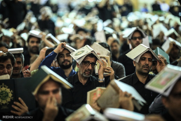 Night of Decree observed at Hazrat Masoumeh shrine