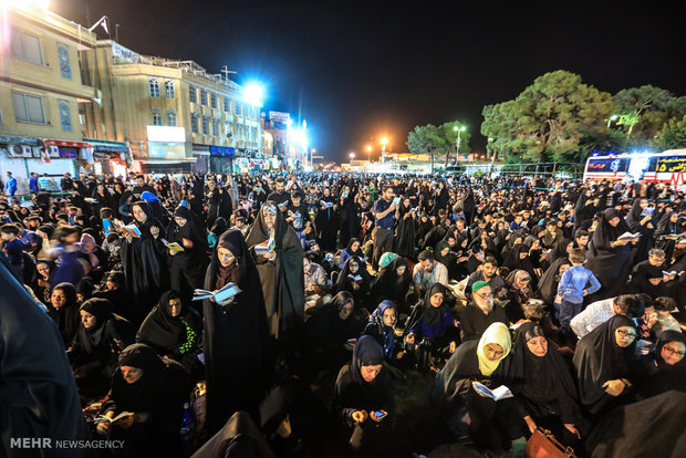 Night of Decree observed at Hazrat Masoumeh shrine