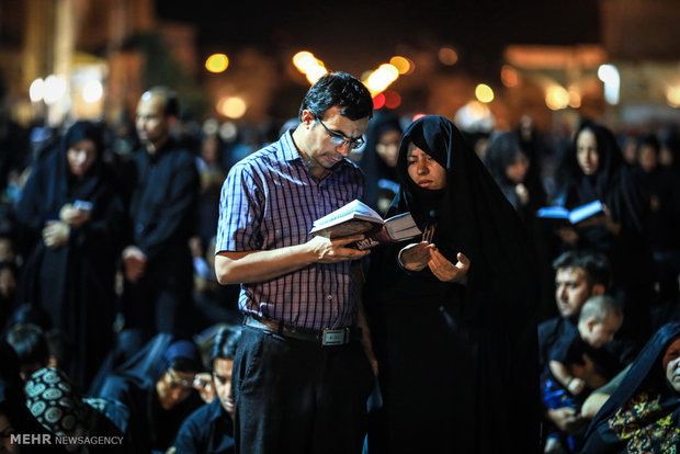 Night of Decree observed at Hazrat Masoumeh shrine