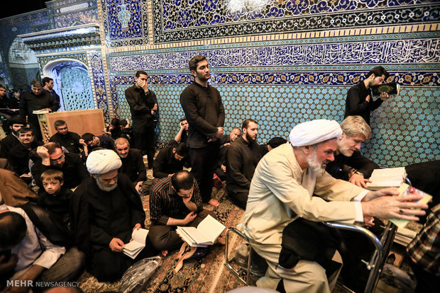 Night of Decree observed at Hazrat Masoumeh shrine