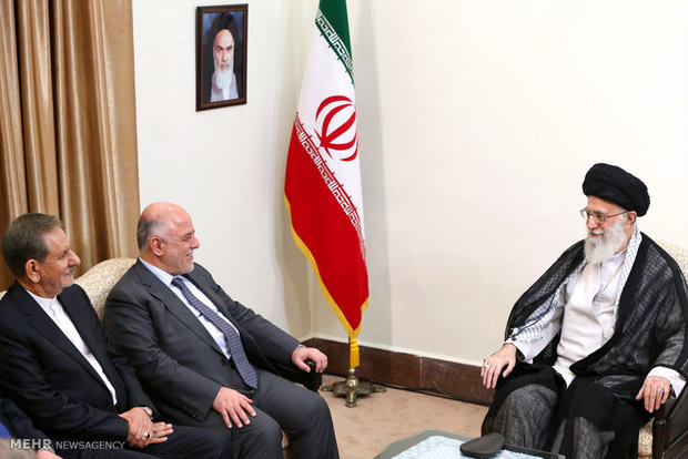 Ayatollah Khamenei received Iraqi PM