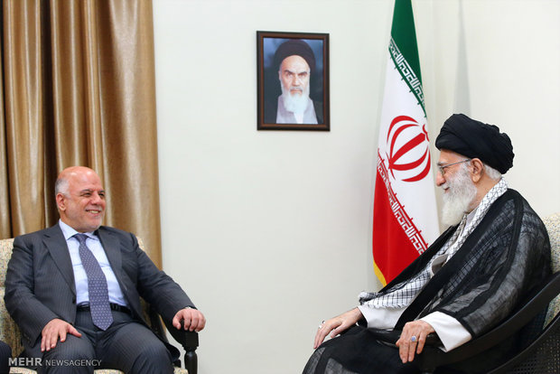 Ayatollah Khamenei received Iraqi PM