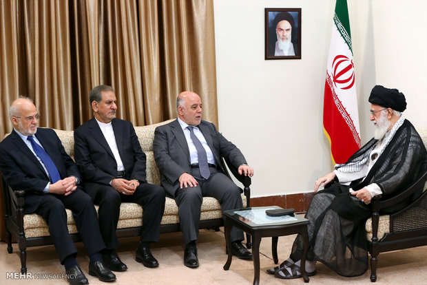 Ayatollah Khamenei received Iraqi PM
