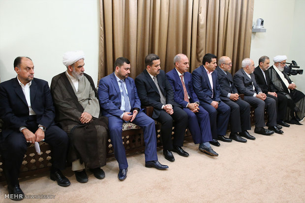 Ayatollah Khamenei received Iraqi PM