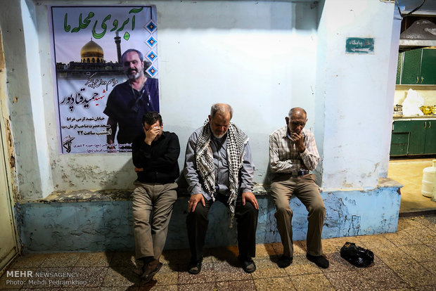 استقبال و تشییع پیکر جانباز دوران دفاع مقدس و شهید مدافع حرم حمید قنادپور