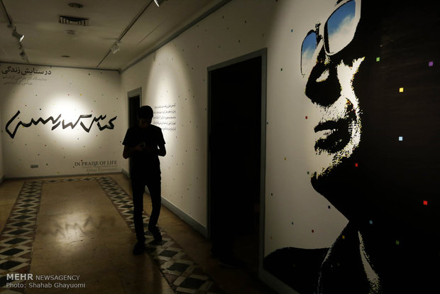 An exhibition of Kiarostami’s graphic works opened in Tehran