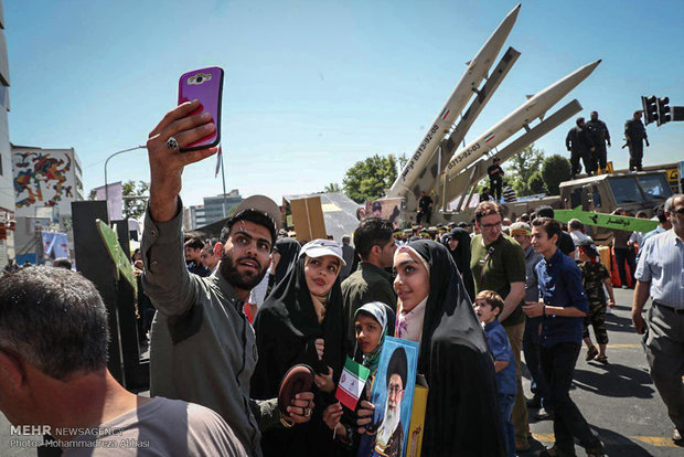 Quds day rally in Tehran