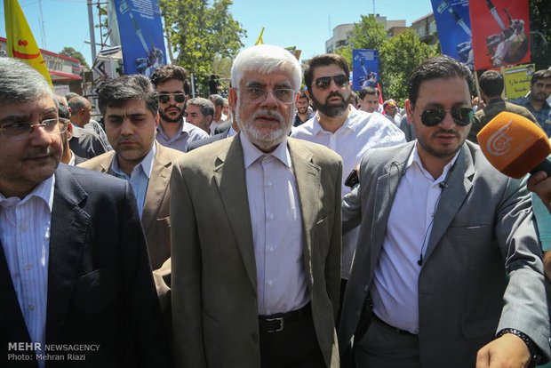 Quds day rally in Tehran