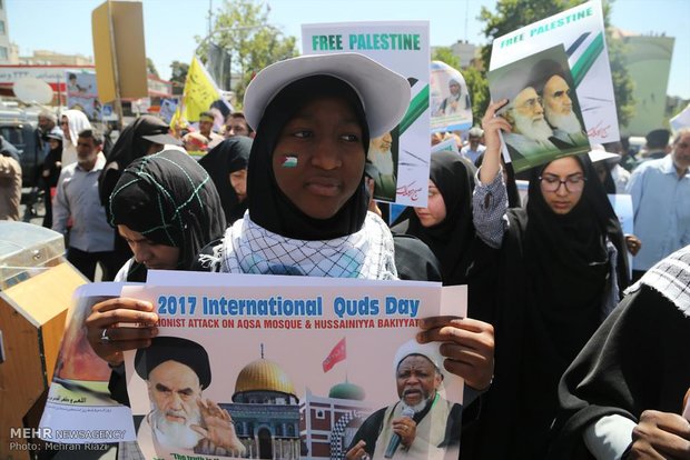 Quds day rally in Tehran