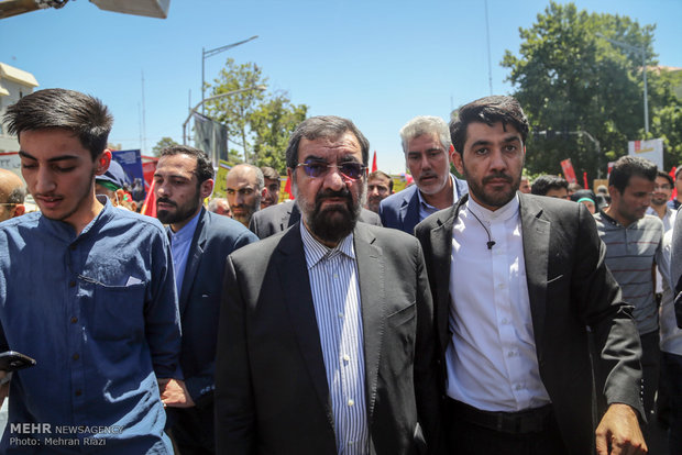 Quds day rally in Tehran