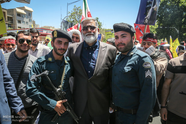 Quds day rally in Tehran