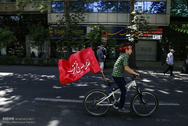 Quds day rally in Tehran