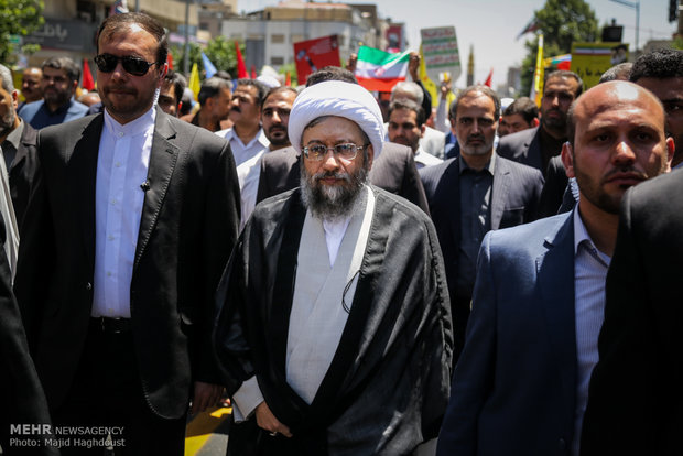 Quds day rally in Tehran