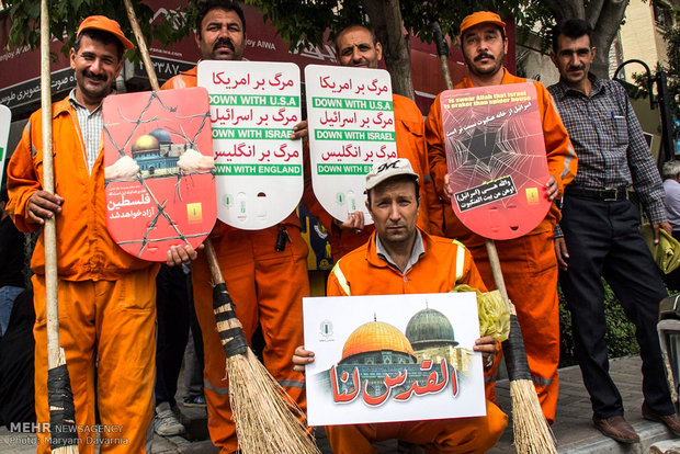 راهپیمایی روز قدس در بجنورد