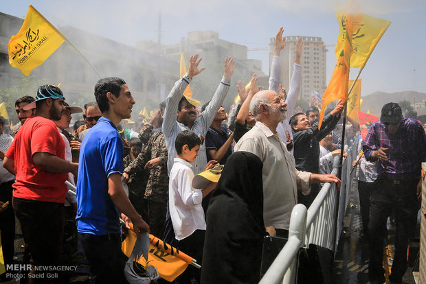 راهپیمایی روز قدس در مشهد