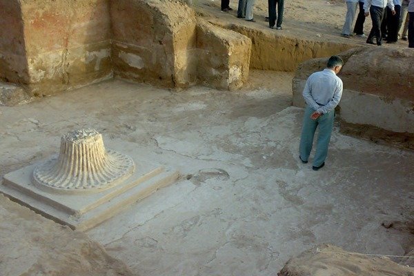 محوطه باستانی ویگل در آران و بیدگل پس از ۱۰ سال تعیین حریم شد